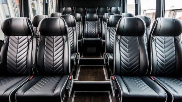 15 passenger minibus inside yorba linda