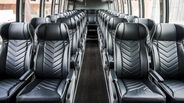 50 passenger charter bus rental brea