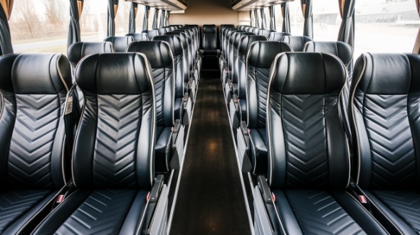 56 passenger charter bus rental brea