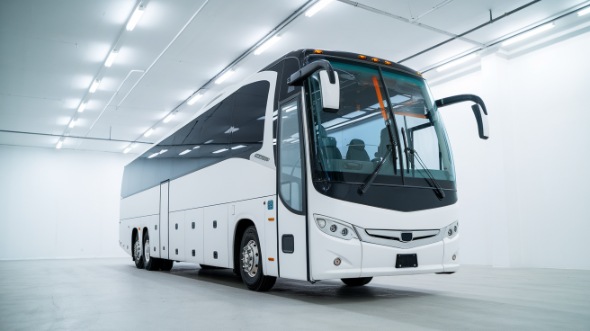 56 passenger charter bus