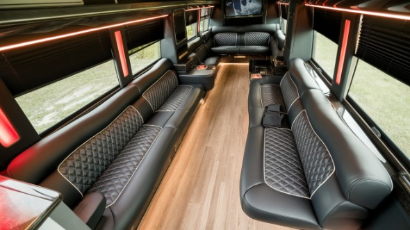 fullerton sprinter limo rental interior