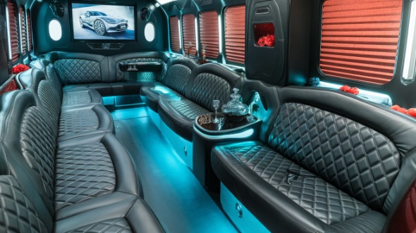 party bus rental inside brea