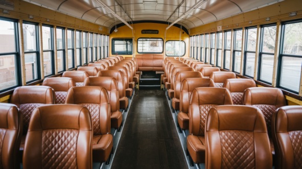 school bus rental inside brea